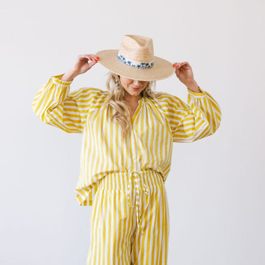 Lucia Top – Ochre Daydreamer