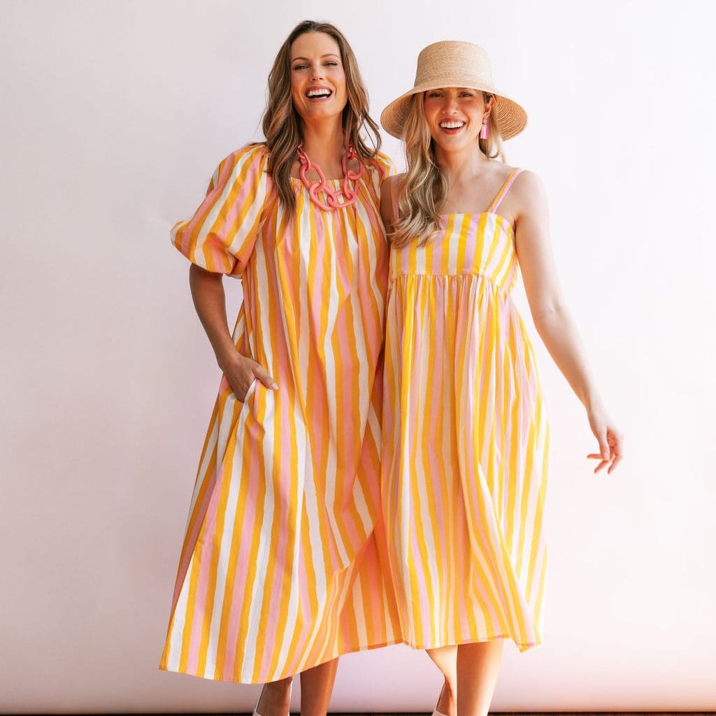 Reef Dress – Sunkissed Stripes
