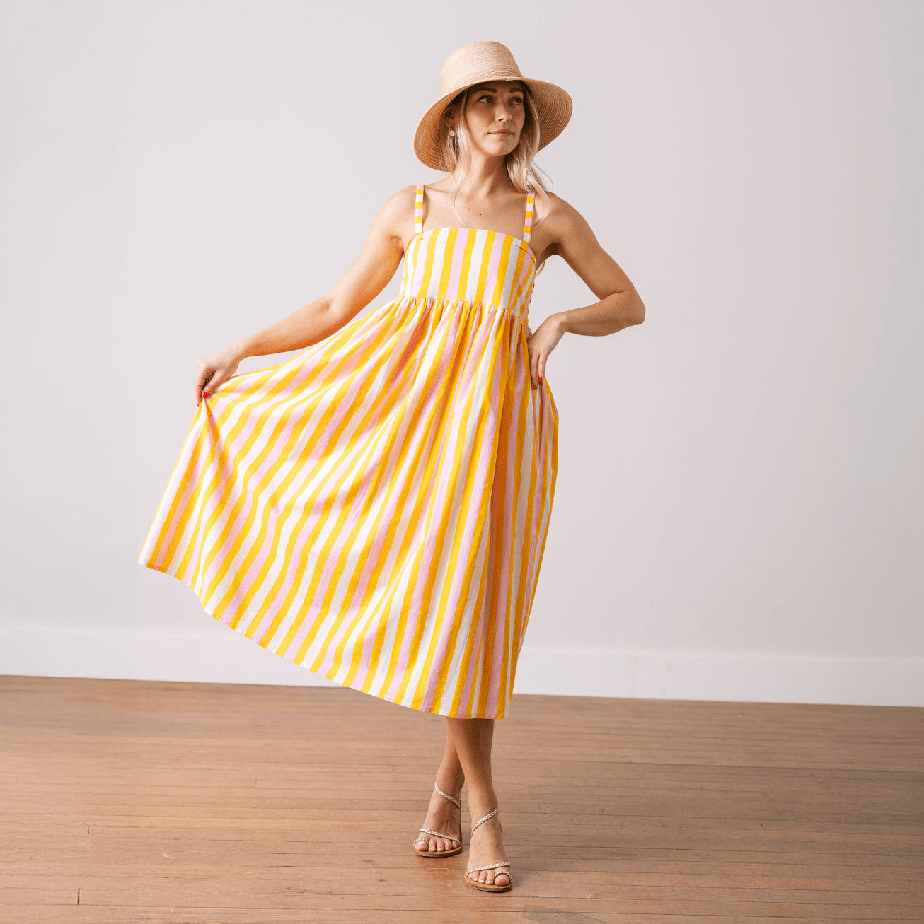 Reef Dress – Sunkissed Stripes