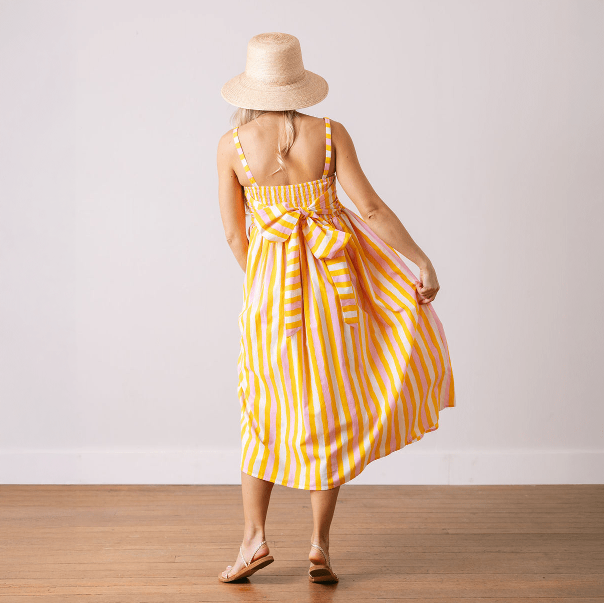 Reef Dress – Sunkissed Stripes