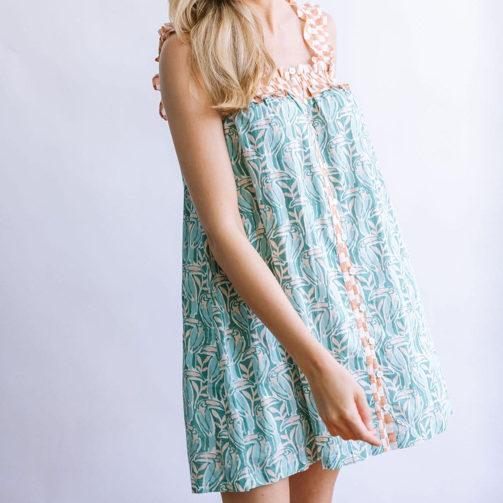 Pompano Dress – Toucan Edition