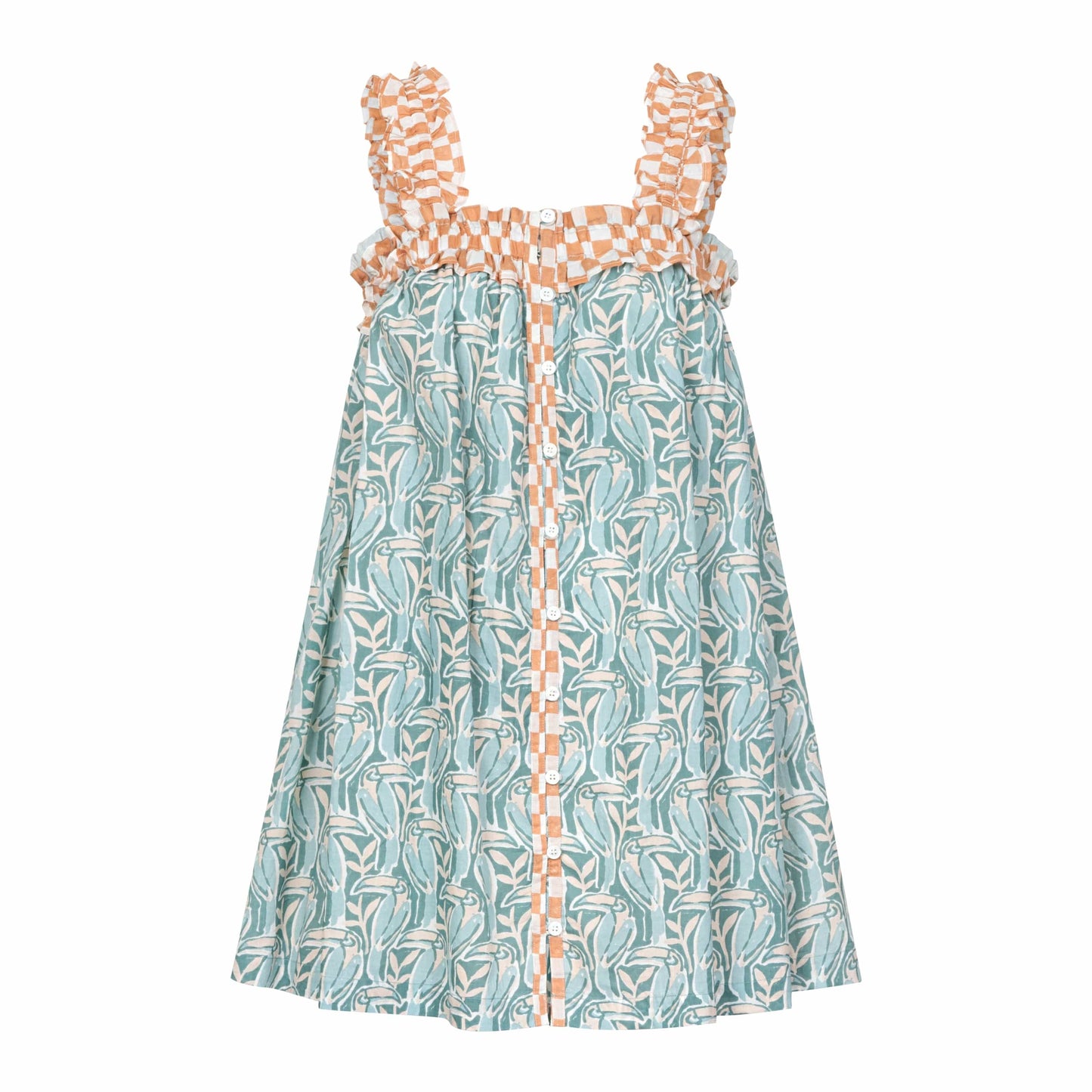 Pompano Dress – Toucan Edition